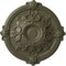 Ekena Millwork Hamilton Ceiling Medallion (Fits Canopies up to 3 3/4"), 17 3/8"OD x 1 3/4"P, Painted Turtle CM17HAPTF - alternate 1